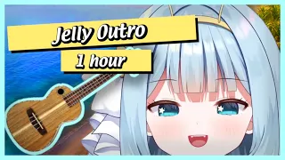 Jelly's Outro with calm wave sounds (No Ads) 1h [Phase Connect]