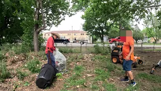 ANGRY Homeowner KICKED us OFF his PROPERTY while CUTTING his YARD