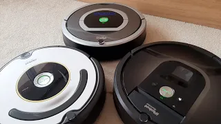 Roomba 620 782e 980 - comparison of Error Sounds/Voices | porównanie Dźwięków/Głosów Błędów