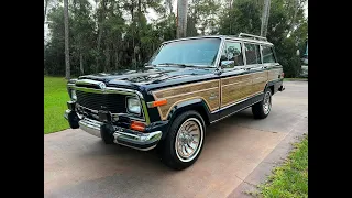 The Jeep Grand Wagoneer SJ was a Luxury 4WD SUV Far Ahead of Its Time, Until It Became a Classic