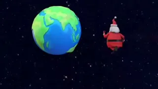 Santa running towards the earth at 926 light yrs/second but there are more than 193 pixels