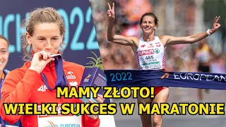 MAMY ZŁOTO! Ola Lisowska MISTRZYNIĄ Europy w MARATONIE! Fantastyczny BIEG Polki