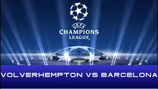 PES 2021 - VOLVERHEMPTON vs BARCELONA  | UEFA Champions League 21/22 Matchday 5 | PC Gameplay | [4K]