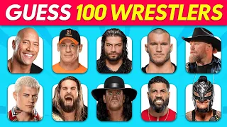 Only True WWE Fans Can Guess These 100 Superstars - CHALLENGE 👊💪