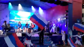 Официальное закрытие дома болельщиков команды России на II Европейских играх 2019 в Минске