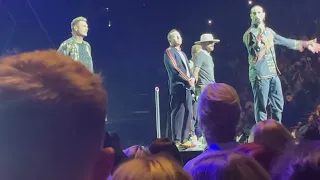 Backstreet Boys London o2 2022 tribute to Aaron Carter and Breathe