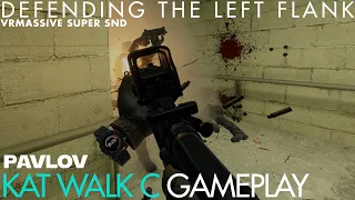 Defending The Left Flank | PAVLOV KAT Walk C VR Treadmill Gameplay