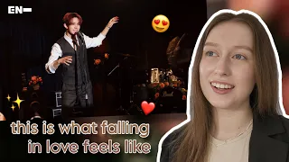 [Cover] ENHYPEN HEESEUNG - this is what falling in love feels like | Russian Reaction