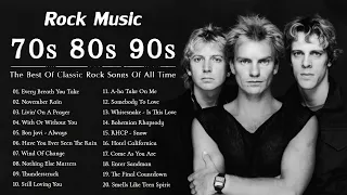 Classic Rock Songs 70s 80s Full Album 🍀 Queen, The Beatles, Nirvana, ACDC, Bon Jovi,...