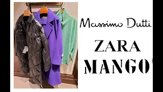 #Пуховики и Пальто на Осень-Зиму 2021-2022.#Zara,Mango,MassimoDutti