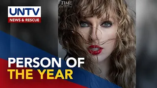 Pop superstar Taylor Swift, napiling Person of the Year ng Time Magazine