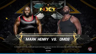 Mark Henry Vs. Omos | WWE2K23 | PS5 | Gameplay | The Gaming Gladiators