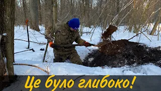 -8 градусів, 20см снігу але ми всерівно на пошуках🦾Є класні знахідки по Першій Світовій.XP Deus