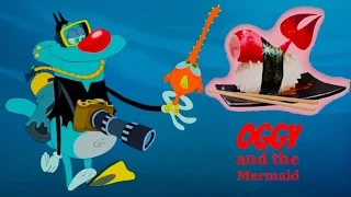 Cartoon Oggy Oggy and the Mermaid oggy and the cockroaches