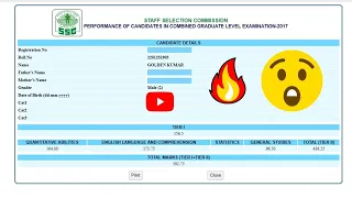 My SSC CGL Score and Final Result🔥🤩 | ASO (CSS)✌