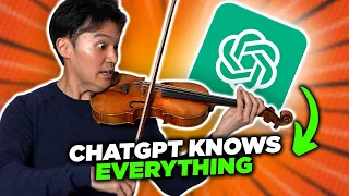 AI vs. Prodigy: Can ChatGPT Actually Teach me Violin? 🎻