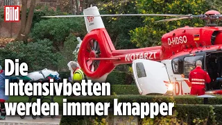 Corona in Deutschland: Diese fliegende Intensivstation rettet Leben