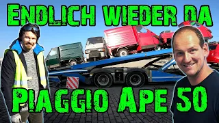 Wir bekommen eine neue Lieferung von Piaggio - GAMMA Fahrzeuge