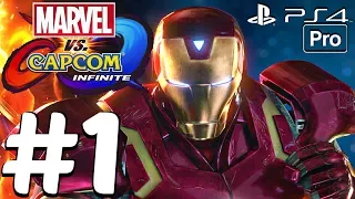 Marvel VS Capcom Infinite - Gameplay Walkthrough Part 1 - Full Demo (PS4 PRO)