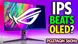ASUS PG27AQN 360Hz Review - Best IPS Gaming Monitor Period.