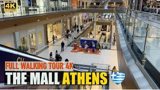 THE MALL ATHENS,GREECE FULL WALKING TOUR 2022 [4K ULTRA HD]  SHOPPING MALL || WORLD TOUR