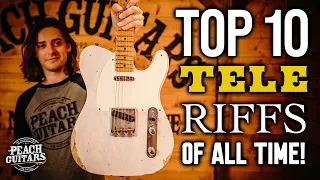The Top 10 Tele Riffs of All Time!