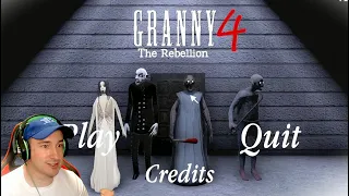 GRANNY 4 La Rebelión Juego Completo | ESCAPAMOS de Nosferatu Slendrina Grandpa y Granny