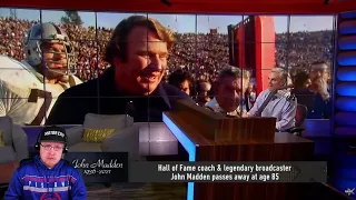 Reacting To Colin Cowherd John Madden Tribute