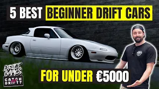 TOP 5 beginner drift cars UNDER €5K | What should YOU choose?