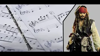 He's A Pirate for Bb Clarinet Sheet Music Tutorial