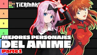 MEJORES PERSONAJES DEL ANIME TIER DEFINITIVA - TOP 100 personajes MAL - Fragmento Twitch (2021)