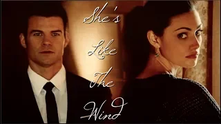 Elijah and Hayley - She's Like The Wind -The Originals edit