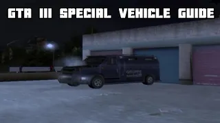 GTA III - Obtaining BP/FP Securicar