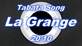 Tabata Song - La Grange / 20-10 Split | Workout timer: 8 Rounds With Vocal Cues