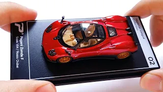 Reviewing the 1/64 Pagani Zonda F (Rosso Dubai) by Poster Cars