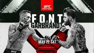 UFC VEGAS 27 LIVE FONT VS GARBRANDT LIVESTREAM & FULL FIGHT NIGHT COMPANION