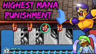 The Unchained Demon Gives highest mana punishment! - Castle Crush Gameplay💯