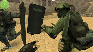 Counter Strike 1.6 HD Gameplay De_dust2 With Bots Knife Only