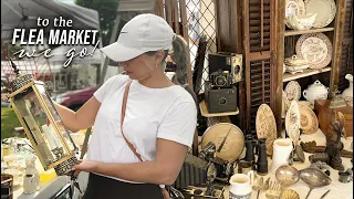 To The Flea Market We Go! Huge Antique Festival Shop with Us (Vintage & Primitives) + Styled Haul!