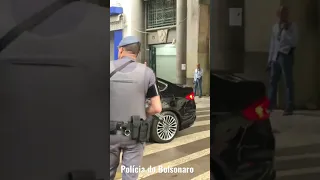 Polícia de Prontidão com Bolsonaro #policia #bolsonaro
