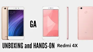 UNBOXING REDMI 4X HANDS-ON / GA  from my SISTER