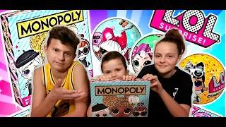 NEW LOL MONOPOLY UNBOXING