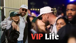 Taylor Swift & Travis Kelce's Coachella  VIP Moments with Bleachers and Ice Spice