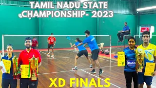 FINAL - LOKESH ANUSHA vs SARAVANAN ATCHAYA Mixed Doubles Tamil Nadu State Championship 2023 Karur