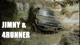 Наташкины водапады.Оффроуд в Краснодаре Toyota 4 Runner & Suzuki Jimny