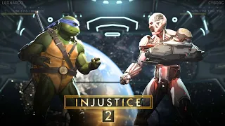 Injustice 2 - Leonardo Vs. Cyborg