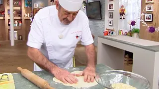 MASA de PIZZA casera de Karlos Arguiñano 🍕 ¡La receta más fácil del mundo! 😍