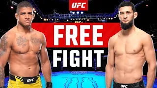 Gilbert Burns Vs Khamzat Chimaev | FREE FIGHT | UFC 279