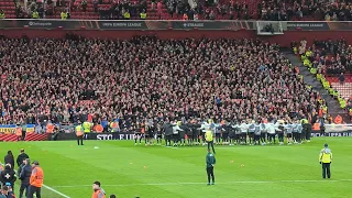 Great support from Sparta Praha fans at Anfield