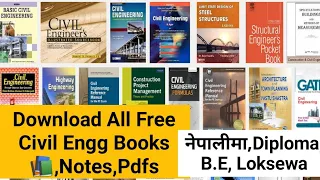How to Download All Civil Engineering Books,Notes,PDFs | Download All civil Engg books,Notes,pdf